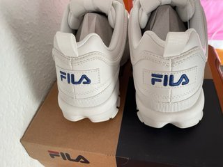 Zapatillas Fila Disruptor Talla 39 Blancas y Azul