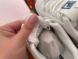 Zapatillas Fila Disruptor Talla 39 Blancas y Azul