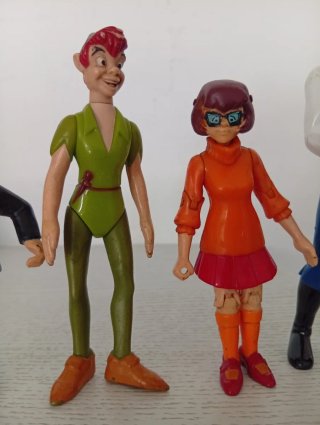 Set 4 Action Figure Personaggi