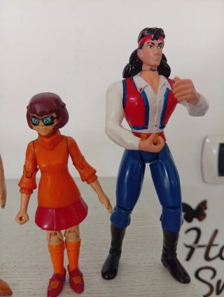 Set 4 Action Figure Personaggi