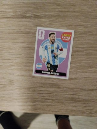 Carta Panini Extra Sticker Lionel Messi