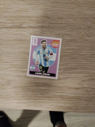 Carta Panini Extra Sticker Lionel Messi
