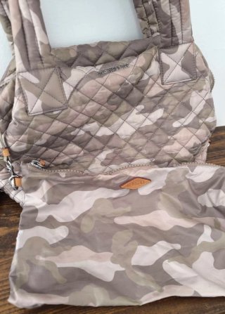 Bolso MZ Wallace Sutton M Camuflaje Beige