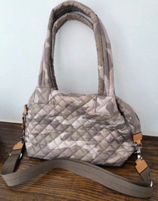 Bolso MZ Wallace Sutton M Camuflaje Beige