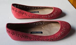 Bailarinas Sfera Rojas Rosadas Talla 37