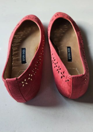 Bailarinas Sfera Rojas Rosadas Talla 37