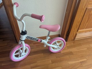 Bicicleta sin pedales Chicco Pink Comet