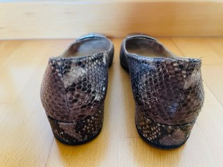 Bailarinas Latouche Piel Serpiente Talla 38