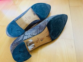Bailarinas Latouche Piel Serpiente Talla 38