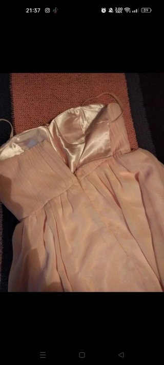 Vestido de ceremonia rosa