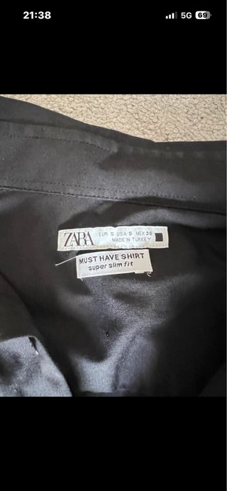 Traje negro formal