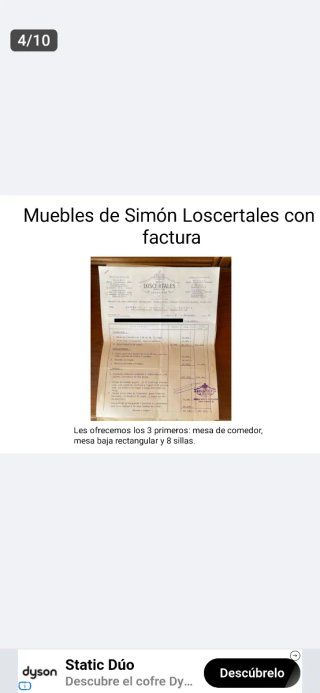 Mueble holandés de madera maciza.Simón Loscertales