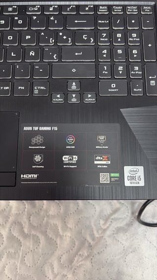 Portátil Asus TUF Gaming i5