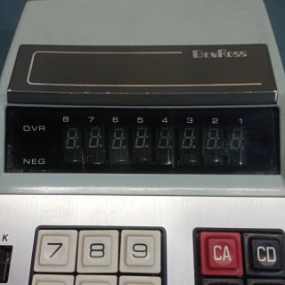 Calculadora Ben Ross Retro Vintage Años 70