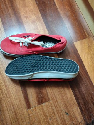 Zapatillas Vans Authentic Rojas Talla 40