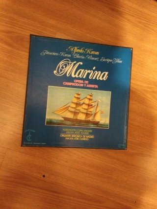 Vinilo Marina - Alfredo Kraus