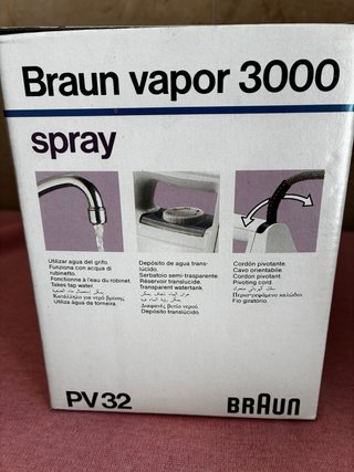Plancha Braun Vapor 3000
