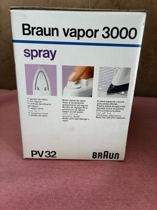 Plancha Braun Vapor 3000