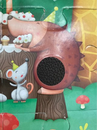 Puzzle XL Texturas Eureka Kids