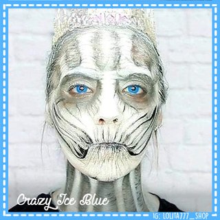 NUEVAS Lentillas Crazy Ice Blue Lolita 777