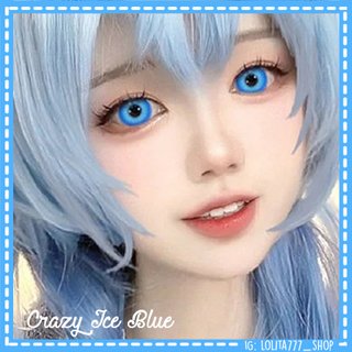 NUEVAS Lentillas Crazy Ice Blue Lolita 777