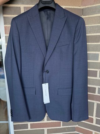 Traje Calvin Klein Azul Completo