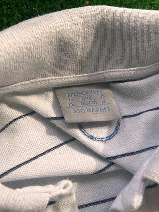 Polo Macron SSC Napoli Talla XXL