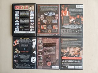 LOTE PELÍCULAS DVD BRUCE LEE