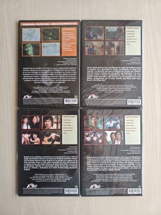LOTE PELÍCULAS DVD BRUCE LEE