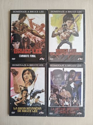 LOTE PELÍCULAS DVD BRUCE LEE