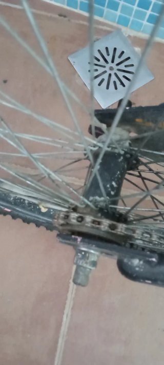 Bicicleta BMX Bonward Negra - lista para rodar