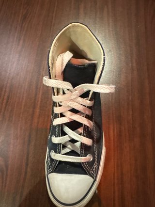Converse Negras y Blancas Talla 42