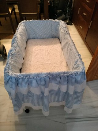 Cuna de viaje plegable para bebé