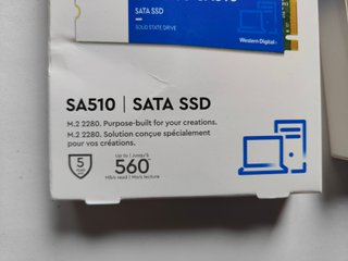 SSD M.2 2280 WD Blue SA510 1TB