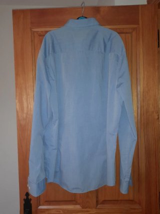 Camisa H&M Azul Talla XL