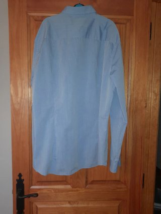 Camisa H&M Azul Talla XL