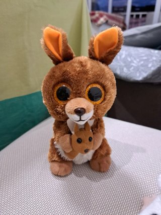 Pack 4 Peluches: Elefante, Perro, Canguro, Ratón