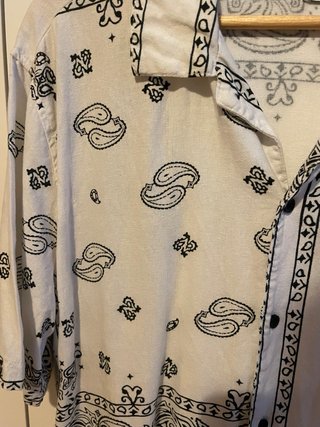 Camisa Zara Estampada