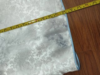 Vestido kimono blanco seda