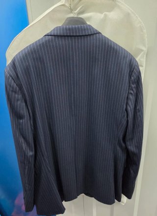 Chaqueta americana hombre Zara rayas