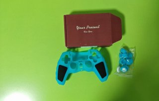Protector Mando PS5 Azul + Accesorios