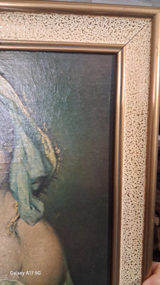 Cuadro Mujer con Cesta de Frutas Francisco Ribera