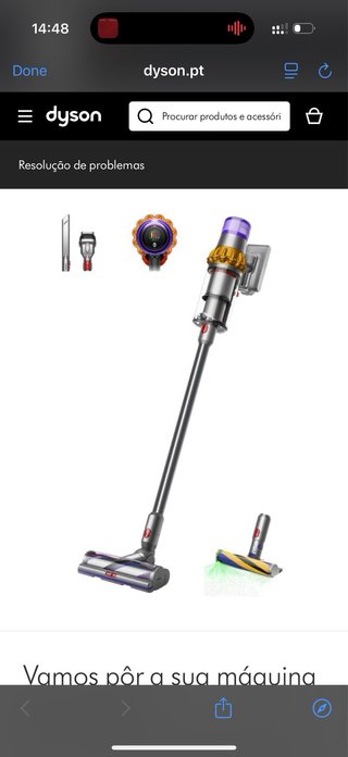 Aspirador Dyson V15 Detect