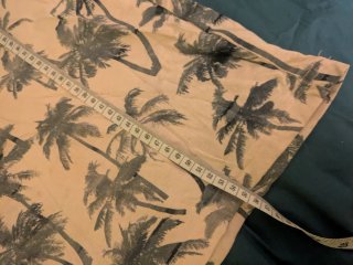 Camiseta Bershka Palmeras Talla S