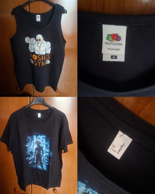 Camiseta Anime Roshi's Gym Talla M