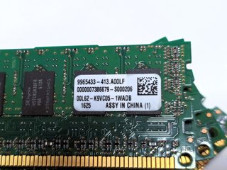 Lote 7x8GB DDR3 RDIMM ECC 1600MHz Kingston