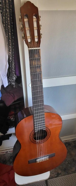 Guitarra Clásica Marrón
