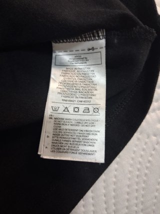 Camiseta Reebok Negra