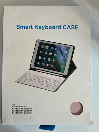Funda Teclado iPad Air/Pro 10.5 Rosa