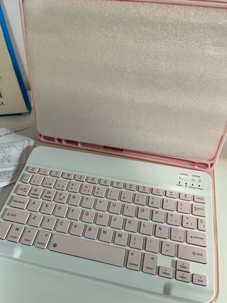Funda Teclado iPad Air/Pro 10.5 Rosa